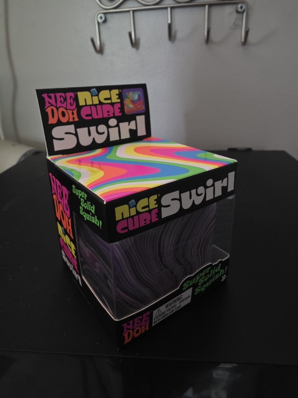 Nice Cube Swirl Super Solid Squish - Purple